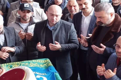 Üzerine kale direği devrilen Yiğit, son yolculuğuna uğurlandı