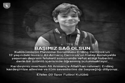 Efeler 09 SFK Ali Armanç’a ağlıyor