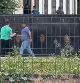 Okuldan atılan kız öğrenci silahla okulun kapısına gelip havaya ateş açtı; gözaltına alındı