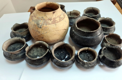 Elazığ'da Tadım Kalesi ve Höyüğü’nde çıkarılan 31 eser Diyarbakır’a gönderildi