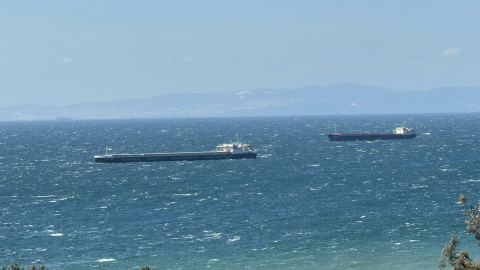 Tekirdağ'da fırtına; eğitim uçuşları iptal edilidi, balıkçılar denize açılamadı