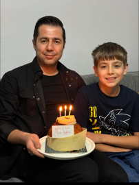 Salda Gölü'nde boğulan baba ve oğlu toprağa verildi