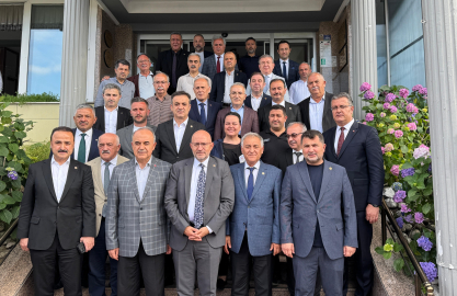 TBMM Zirai Don Olayını Araştırma Komisyonu üyeleri, Giresun'da fındık bahçelerini inceledi (2)