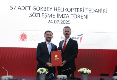 İstanbul- 57 adet GÖKBEY için imzalar atıldı