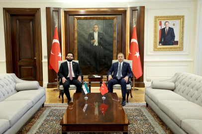 Bakan Yerlikaya, Suriyeli mevkidaşı Hattab ile görüştü