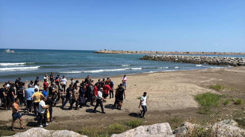 Ordu’da denizde kaybolan mevsimlik tarım işçisinin cansız bedeni bulundu (2)
