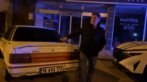 İkinci kez alkollü yakalandı, otomobilin çekilmemesi için polise dil döktü; o anlar kamerada