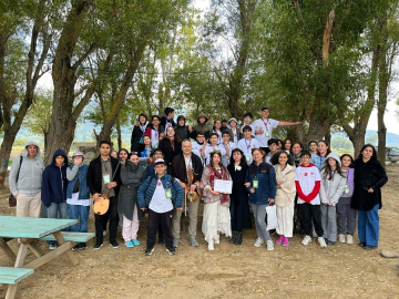 Ortaokul öğrencileri doğa ve kültürü birlikte keşfetti