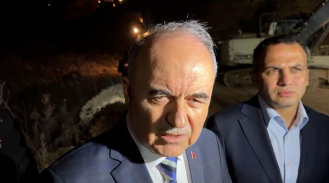 Ordu'da taş ocağında göçük meydana geldi; 2 kişi enkaz altında kaldı (2)