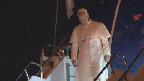 İstanbul - Papa 14. Leo'yu taşıyan uçak İstanbul'a indi