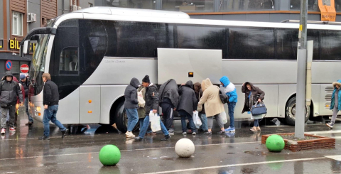 Kırklareli'de sağanak etkili oluyor