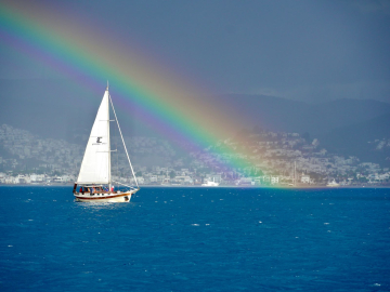10’uncu yılda tırhandil rüzgarı Bodrum’da esti