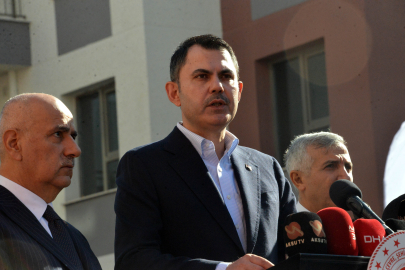 Bakan Kurum: 11 ilimizin tamamında artık son tuğlalar koyuluyor