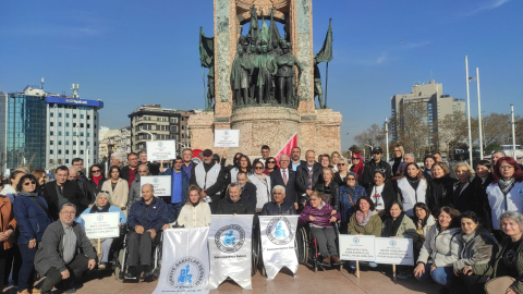 İstanbul- 3 Aralık Engelliler Günü nedeniyle Taksim’de tören düzenlendi