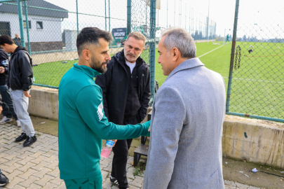 BUÜ'den Bursaspor'a tam destek