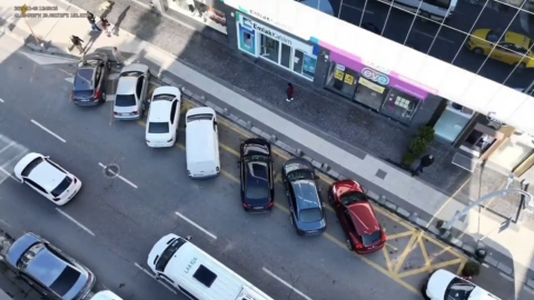 İstanbul - Beykoz'da dron destekli trafik denetimi