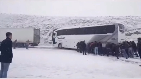 Doğu ve Güneydoğu’da kar etkili oldu (4)