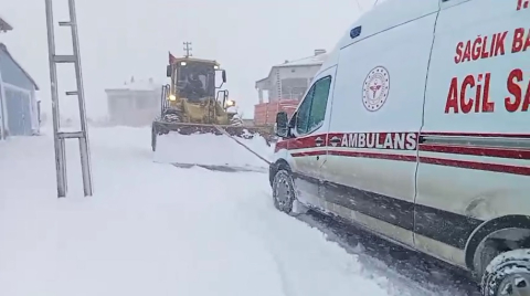 Sivas'ta kar yağışı (2)