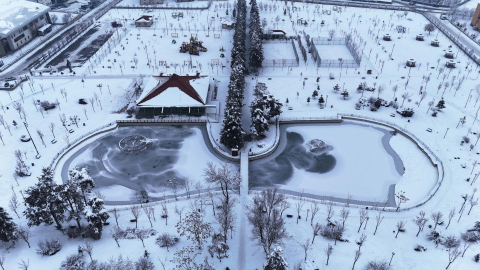 Muş'ta soğuklar nedeniyle Karasu Nehri dondu