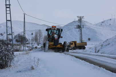 Sivas'ta kar yağışı (3)