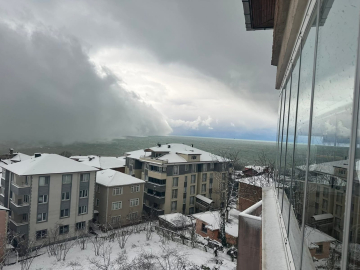 Zonguldak yeni yıla karla başladı (5)