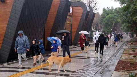 Kırklareli'de sağanak etkili oldu