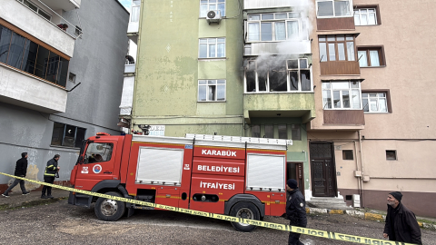 5 katlı apartmanda yangın; 5'i çocuk 8 kişi kurtarıldı