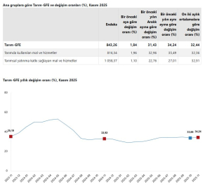 TÜİK: Tarımsal girdi fiyatları kasımda arttı