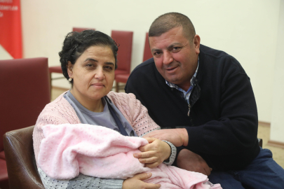 7 yıl önce evlat edinen çift, bu kez 3 aylık Emine bebeğe koruyucu aile oldu