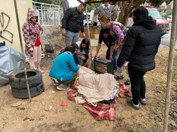 Su dolu çukura düşen Fatmagül'ü elektrikli sobayla ısıttılar