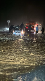 Bodrum’da sağanak yaşamı olumsuz etkiledi; yollar trafiğe kapandı (2)