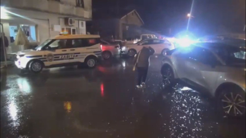 İstanbul - Silivri'de sağanak etkili oldu