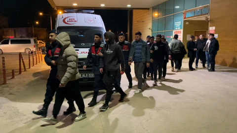 Bursa'da 7 kaçak göçmen yakalandı