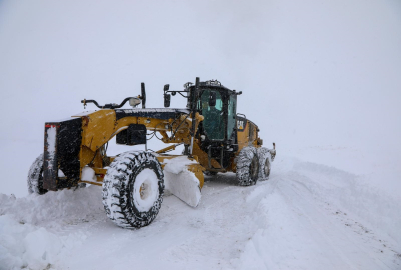 Van'ın 2 ilçesinde eğitime kar engeli