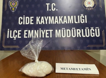 Kastamonu Cide'de 200 gram metamfetamin ele geçirildi