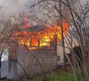 Serenderde çıkan yangında hayatını kaybetti