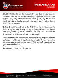 Ayakkabısını bulamayınca cami görevlilerine saldırdı (2)