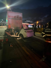 Niğde’de TIR’a arkadan çarpan otomobilin sürücüsü öldü