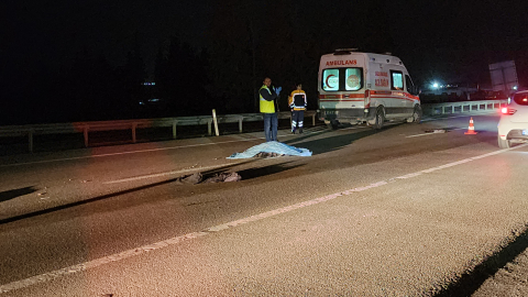 Bursa'da hafif ticari aracın çarptığı yaya öldü