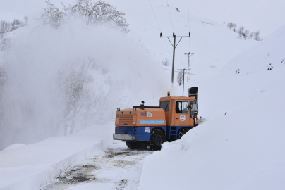 Bitlis’te bu kış, 20 bin kilometrelik yol açma çalışması gerçekleştirildi / Ek fotoğraflar