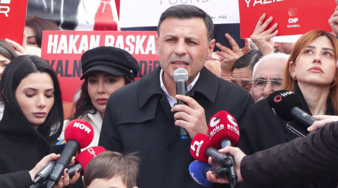 İstanbul- Özgür Çelik, Çağlayan Adliyesi önünde konuştu