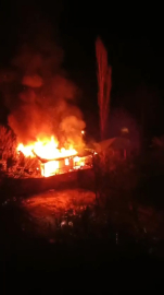 Adana'da ev yangını