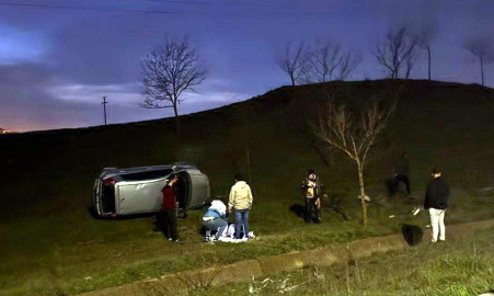 Kaza yapan sürücünün 5'inci kez alkollü araç kullandığı belirlendi; 350 bin lira ceza kesildi