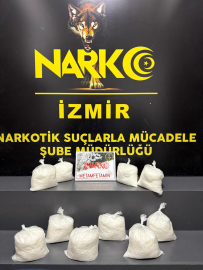 Kargo firmasına operasyon; 9 kilo metamfetamin ele geçirildi