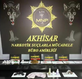 Manisa’da 20 adrese eş zamanlı uyuşturucu operasyonu: 5 tutuklama
