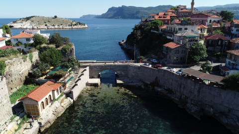 Bayram tatilinde 6 bin nüfuslu ilçeye 56 bin kişi geldi