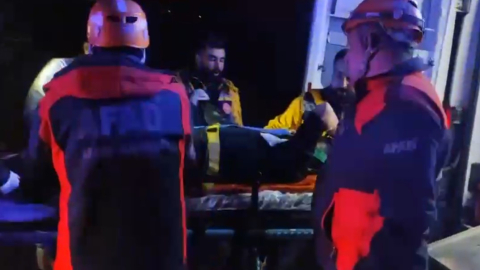 Elazığ’da otomobil şarampole yuvarlandı: 5 yaralı