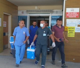 Beyin ölümü gerçekleşen hastanın organları ile korneası 4 hastaya umut oldu
