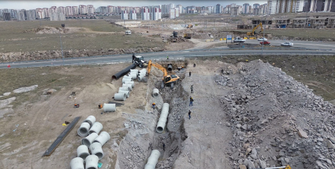 Kuruyan Engir Gölü, yağmur sularının deşarj edilmesi ile yeniden canlanacak / Ek fotoğraflar