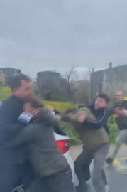 İstanbul - Silivri'de ehliyet sınavını geçemeyen sürücü adayı ve babası, komisyon üyesine saldırdı